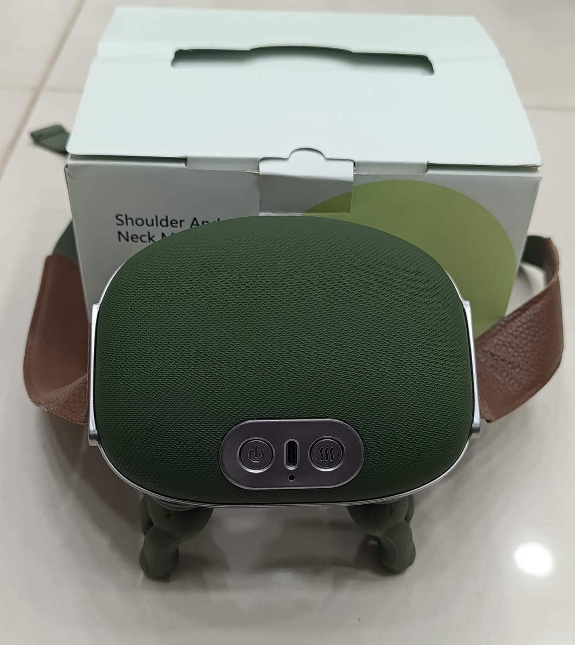 Smart Finger Pressure Neck Massager – Electric Deep Kneading Heated Back & Shoulder Massager alternate view