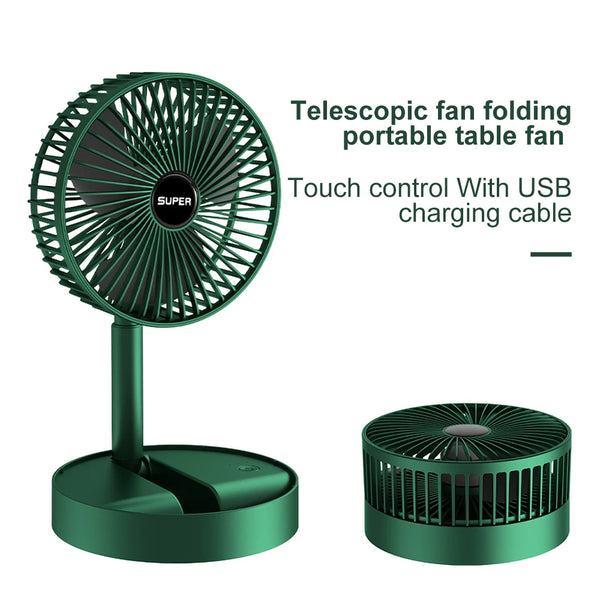 Folding Telescopic Fan - Image 4