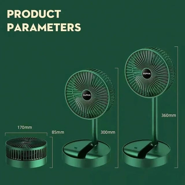 Folding Telescopic Fan - Image 8
